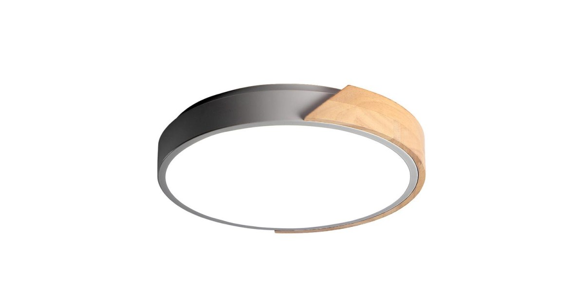 Купить Светильник светодиодный декоративный PPB Scandic-R 36Вт 4000К IP20 настенно-потолочный бытовой GR/W 5037090 Jazzway оптом в Москве