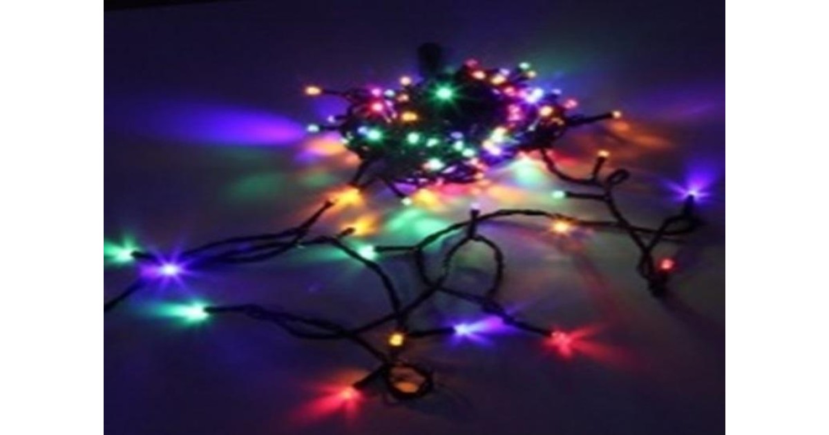 Купить Гирлянда "Нить" 12м DC-ILD120-СM 120 разноцветных светодиодов "кристалл" с контроллером для помещений 4690601042866 SHLights оптом в Москве