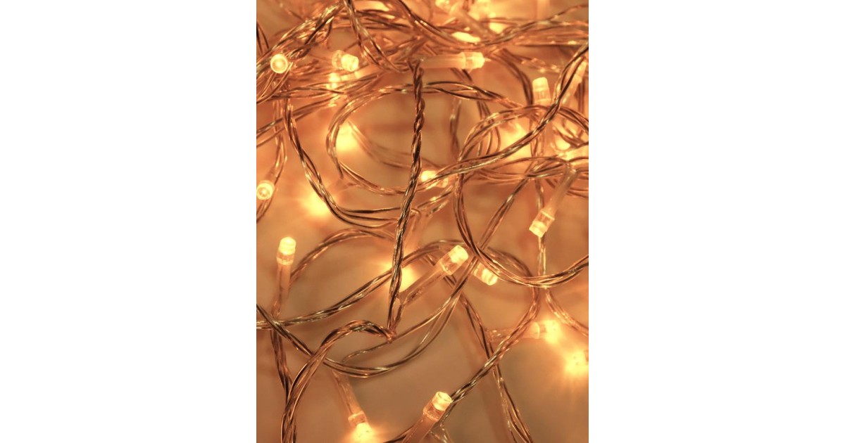 Купить Гирлянда "Нить" 12м LD120-WW-E 120 тепл. бел. светодиодов соединяемая до 20шт уличная 4690601040503 SHLights оптом в Москве