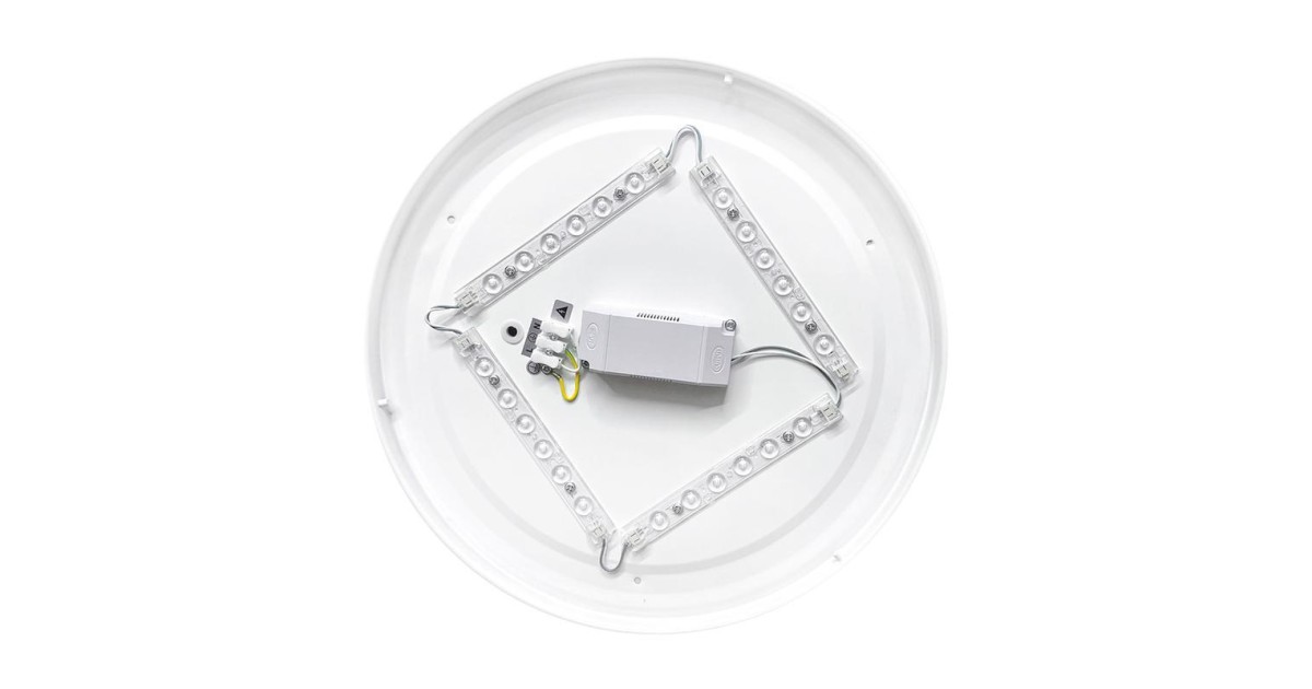 Купить Светильник светодиодный декоративный PPB Pulsar 32Вт 4000К IP20 d320х60 настенно-потолочный бытовой 5024748 Jazzway оптом в Москве