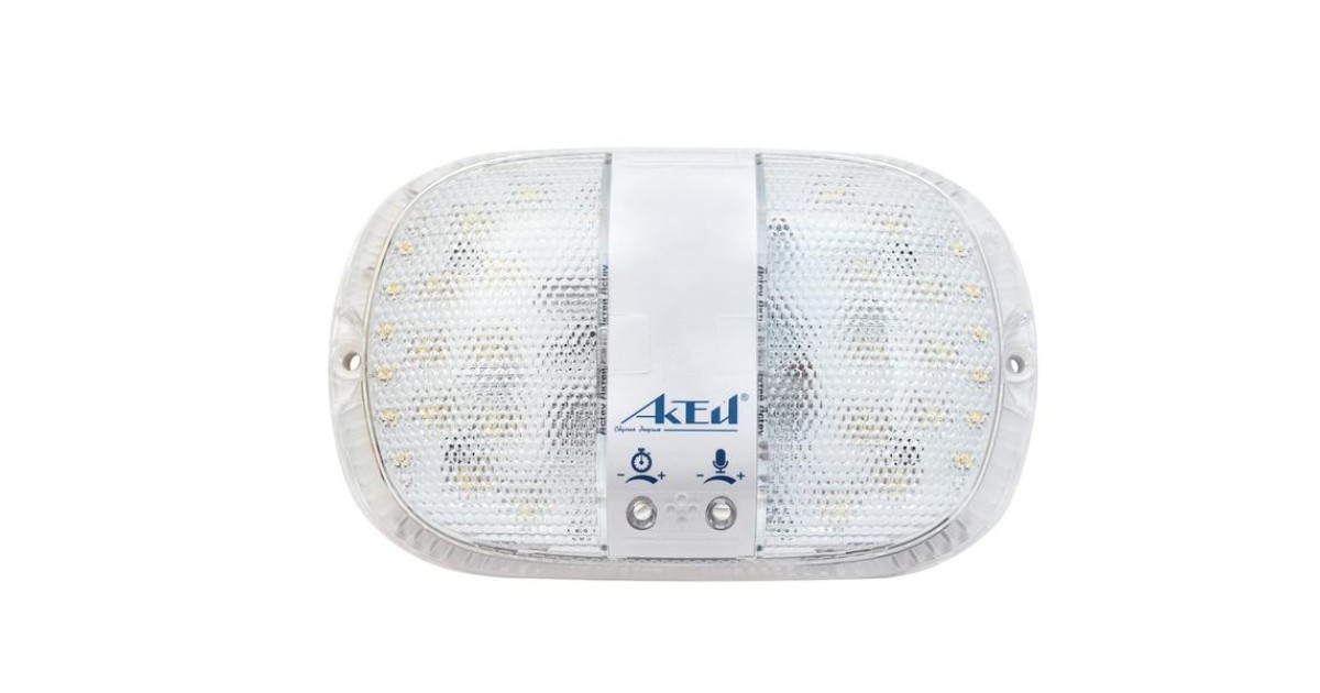 Купить Светильник светодиодный 8Вт 4000К IP30 с блоком аварийного питания 3 режима работы СА-7008Б Актей оптом в Москве