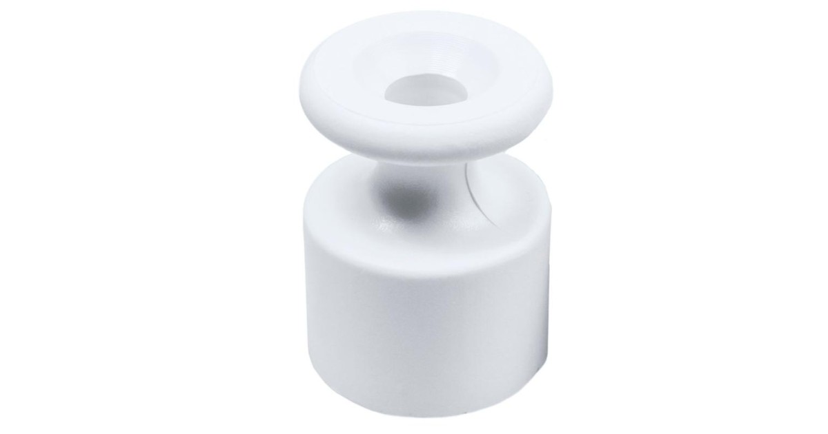 Купить Изолятор ОП пластик бел. (уп.100шт) R1-551-21-100 Bironi оптом в Москве