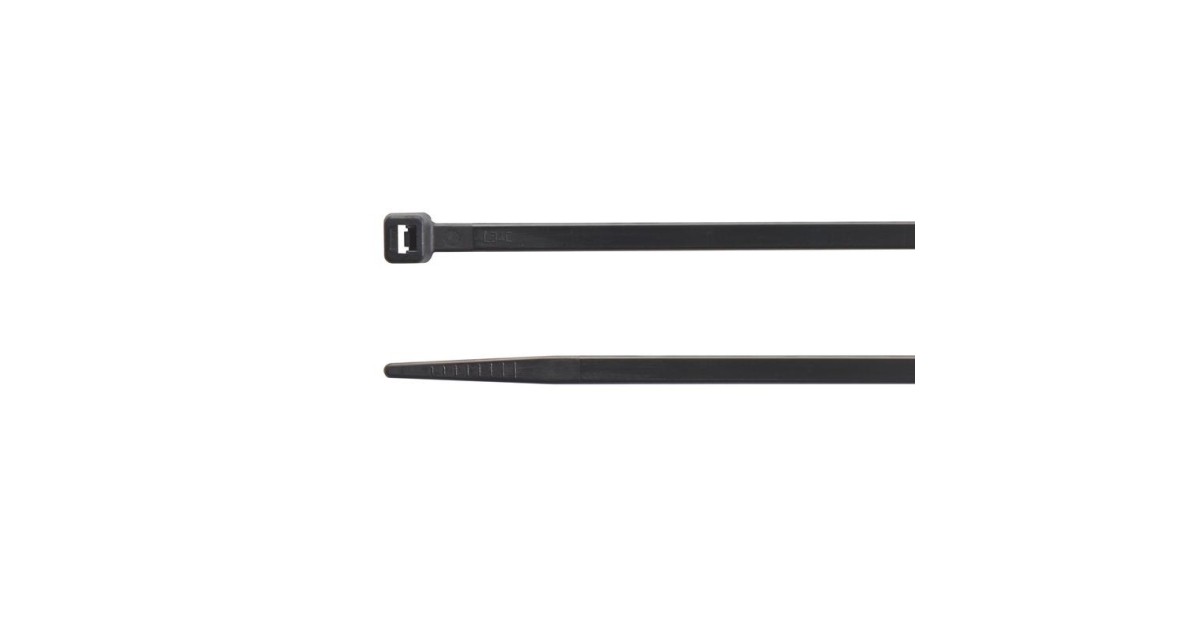 Купить Хомут кабельный 3.6х200 полиамид черн. устойчивый к УФ (уп.100шт) BM-N2036 BM оптом в Москве