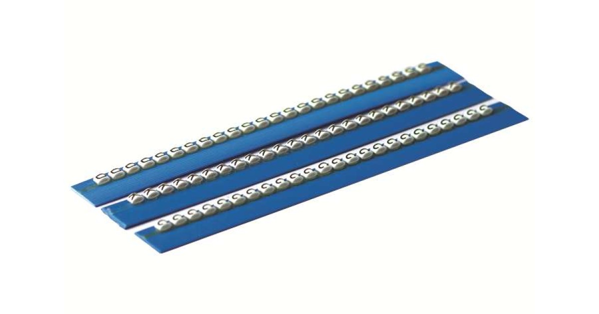 Купить Планка маркировочная 2.3мм "R" черн./желт. (уп.5шт) DKC BL117MRRBY DKC оптом в Москве