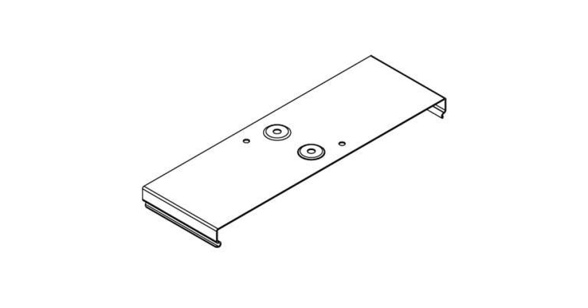 Купить Накладка соединительная CGC для крышки осн. 200 цинк-ламель DKC 37394ZL DKC оптом в Москве