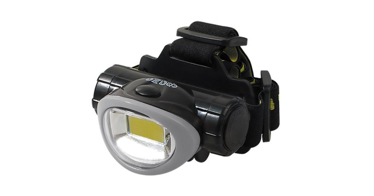 Купить Фонарь налобный H5-L3W-gy COB 3Вт 7500К 3 режима работы: 100проц./50проц./мигающий IP44 3хAAA (не в компл.) (блист.) 5027503 ФАZА оптом в Москве