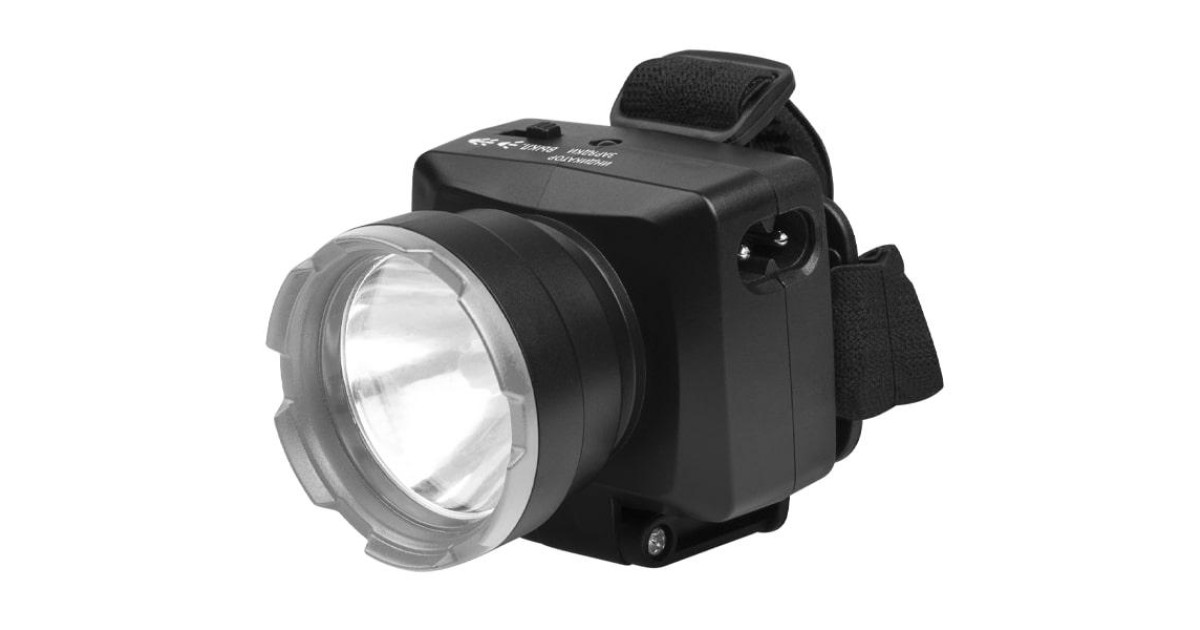 Купить Фонарь налобный AccuFH7-L3W-bk 2 режима работы: 100проц./50проц. IP20 регулир. угол наклона индикатор зарядки черн. 2857644 ФАZА оптом в Москве