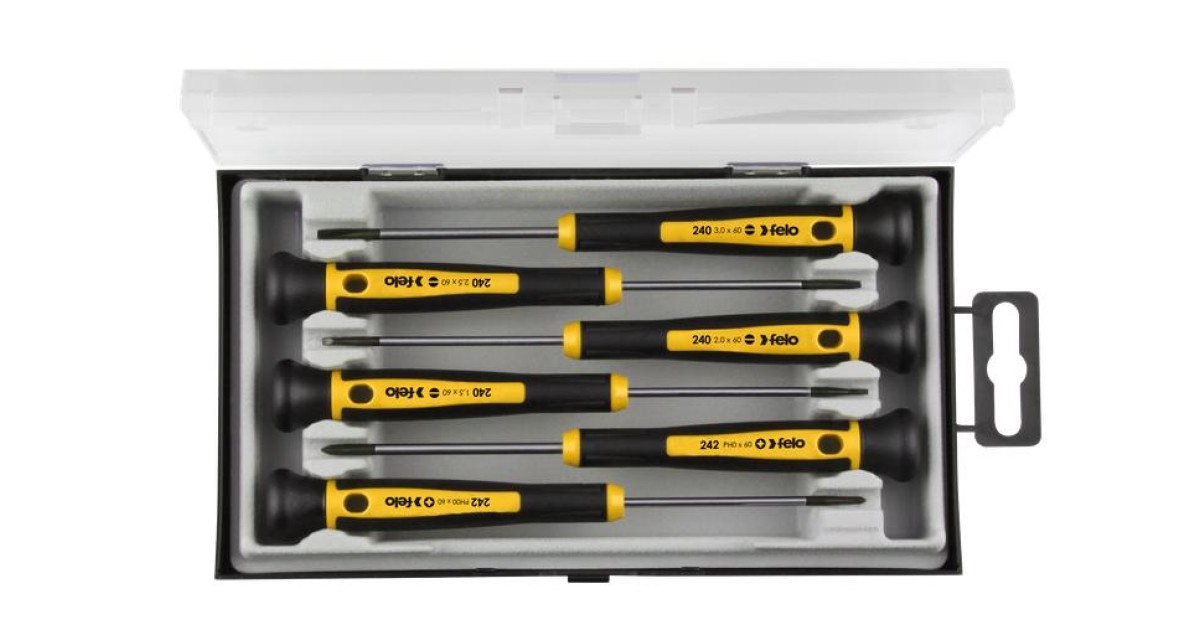 Купить Набор отверток для точных работ (уп.6шт) Felo 24096166 FELO оптом в Москве
