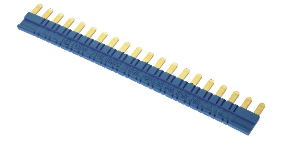 Купить Соединитель шинный 20п син. 09320 FINDER оптом в Москве