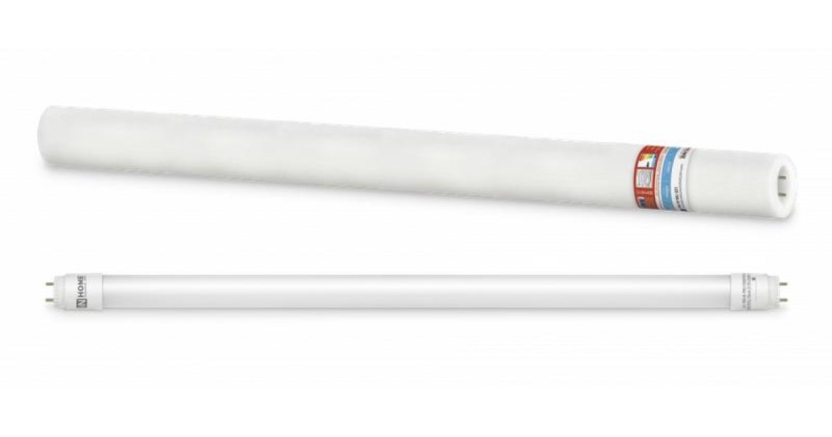 Купить Лампа светодиодная LED-T8R-M-PRO 10Вт линейная матовая 6500К холод. бел. G13R 1000лм 230В 600мм поворотн. 4690612030920 IN HOME оптом в Москве