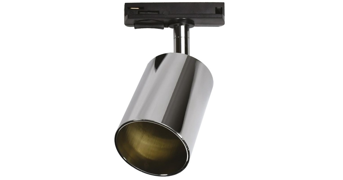 Купить Светильник-прожектор трековый PTR 26 GU10 IP20 230В CH хром Pro JazzWay 5038035A Jazzway оптом в Москве