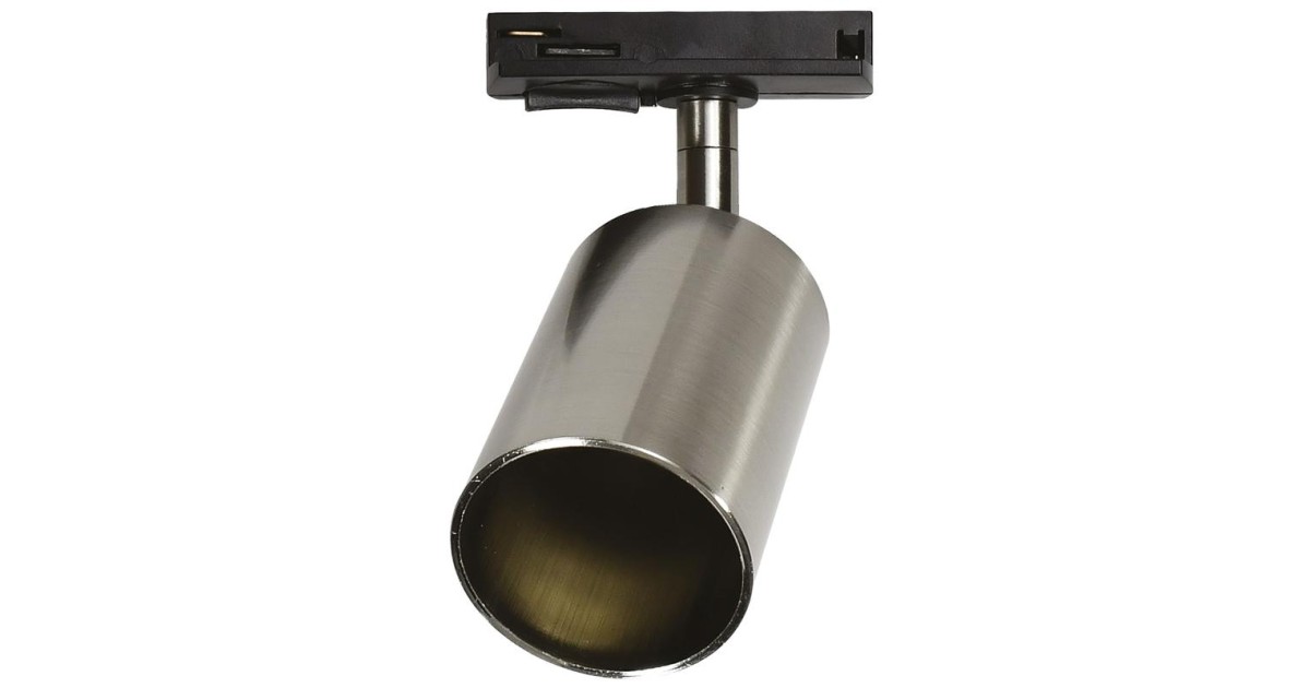 Купить Светильник-прожектор трековый PTR 26 GU10 IP20 230В SN никель матов. Pro JazzWay 5038097A Jazzway оптом в Москве