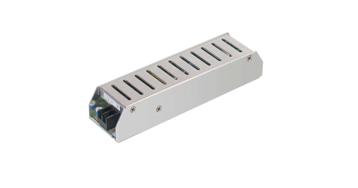 Купить Блок питания для светодиодной ленты 60Вт 5А 12В IP20 BSPS метал. 5024328 Jazzway оптом в Москве