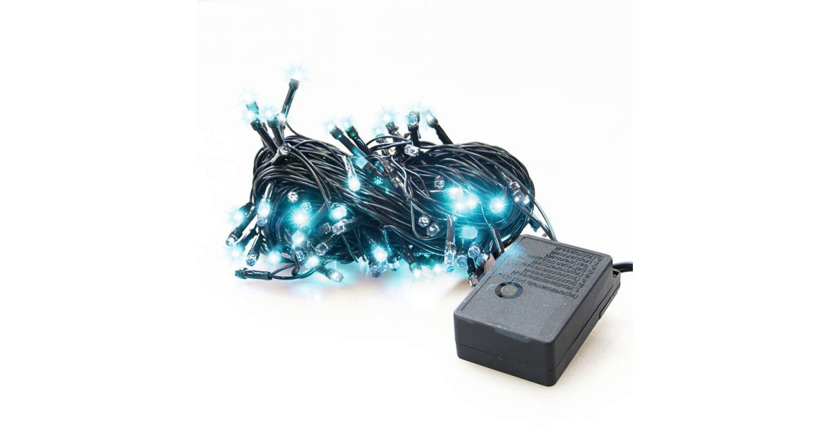 Купить Гирлянда "Кристалл" DC-ILD120-COG 12м 120LED 220В с контроллером Shlights 4690601042811 SHLights оптом в Москве