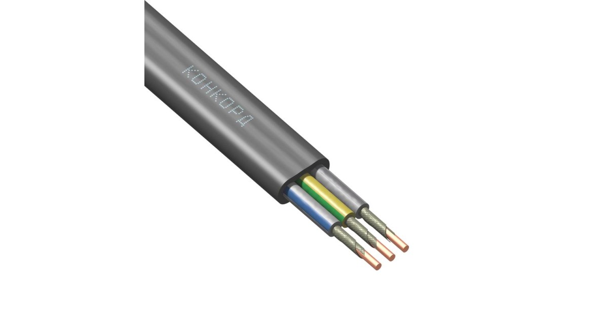 Купить Кабель ППГ-Пнг(А)-FRHF 3х1.5 ОК (N PE) 0.66кВ (м) 4407 Конкорд оптом в Москве