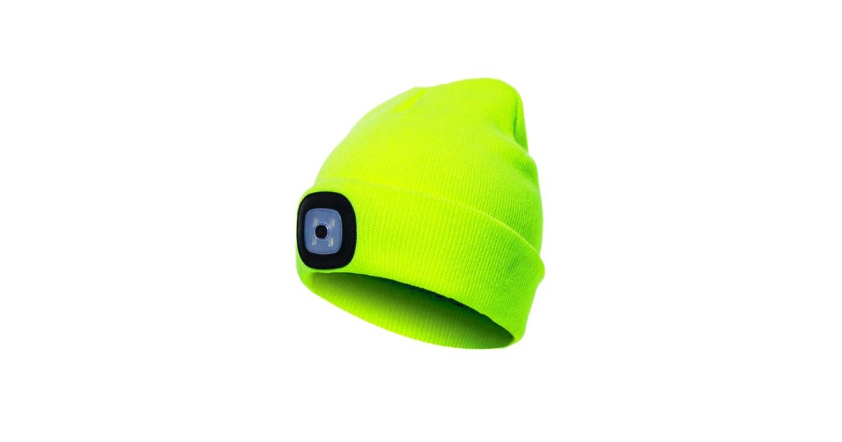 Купить Шапка с фонарем желт. KOCHat_w Космос оптом в Москве