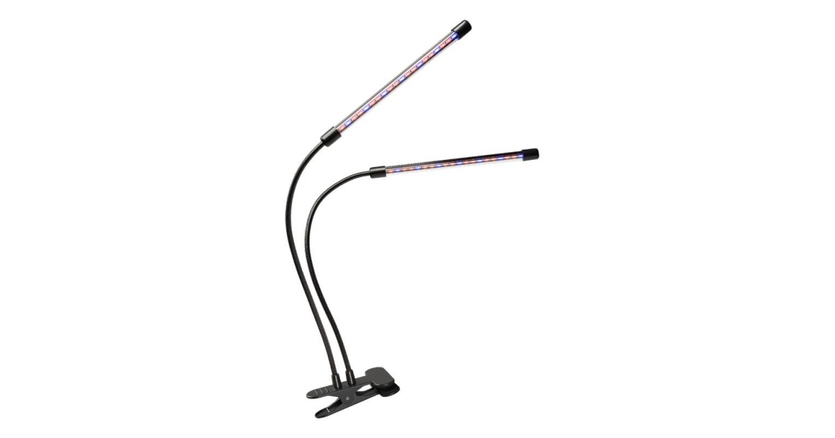 Купить Светильник настольный для растений DESKGX2105 2 свет. 3 спектра излучения 5В 2А КОСМОС KOC_DESKGX2105 Космос оптом в Москве