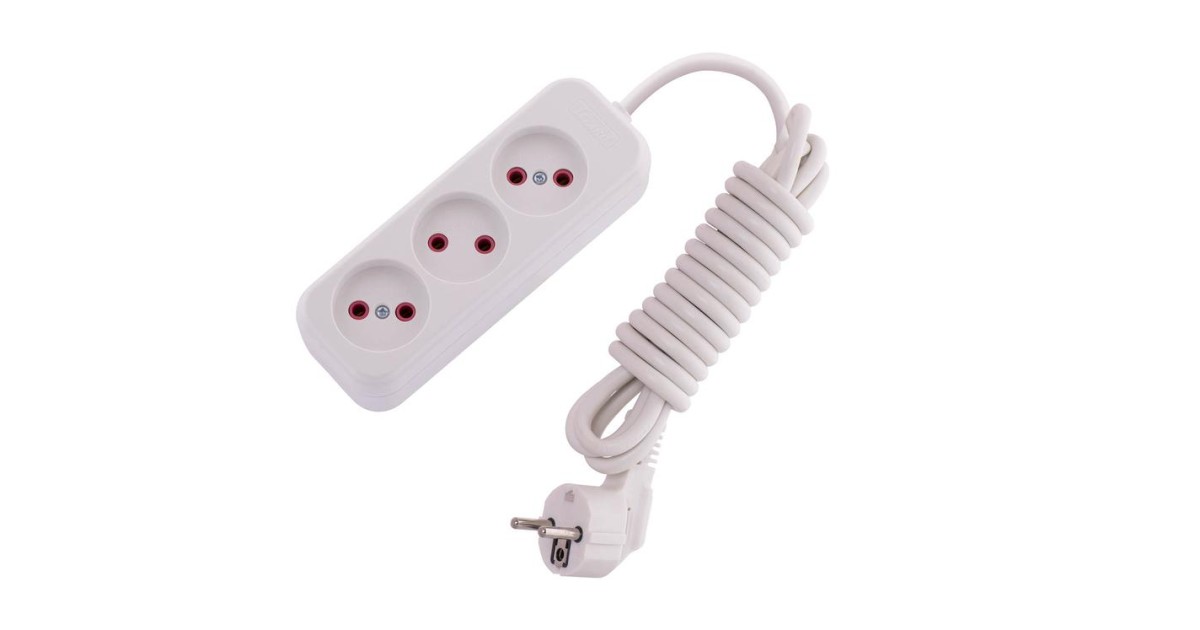 Купить Удлинитель 3х3м без заземл. 10А IP20 Lila 720-0303-303 Lezard оптом в Москве