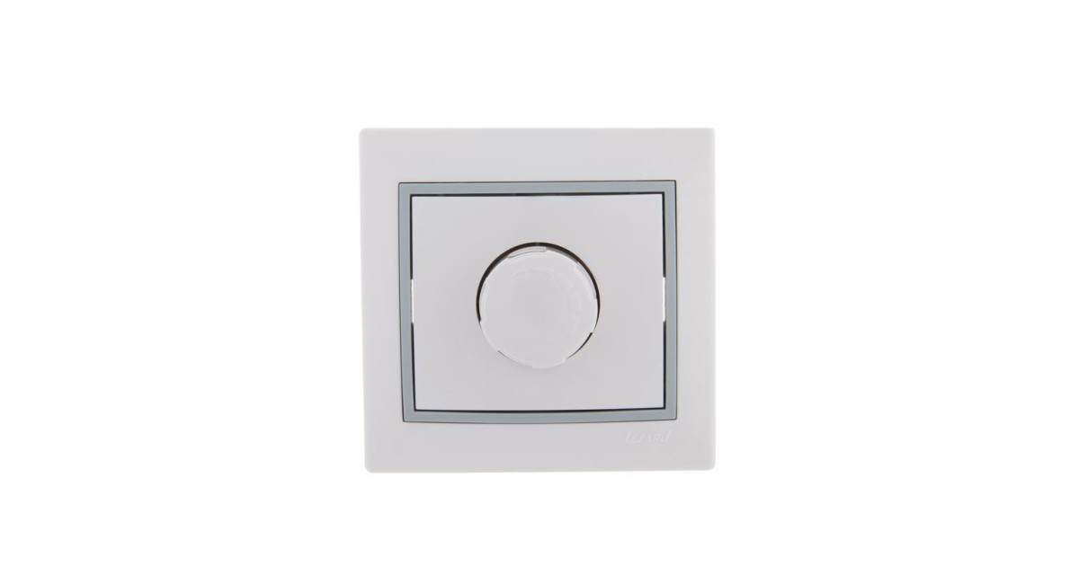 Купить Светорегулятор СП 800Вт Mira бел./сер. 701-0215-115 Lezard оптом в Москве