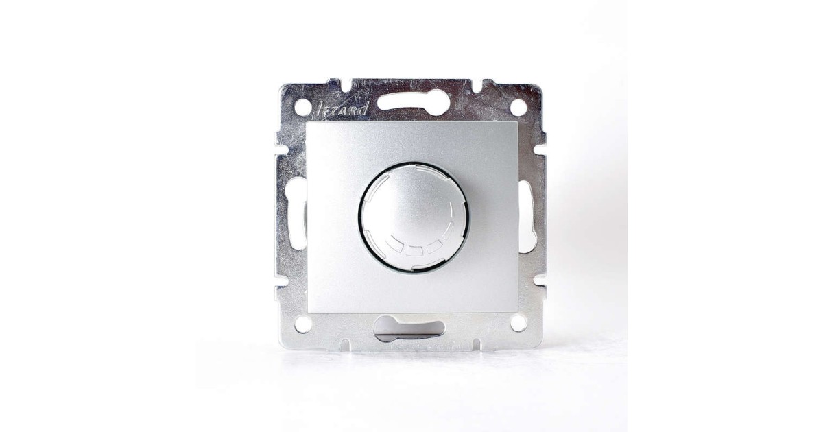 Купить Механизм светорегулятора СП 800Вт Karina матов. серебр. 707-4388-115 Lezard оптом в Москве