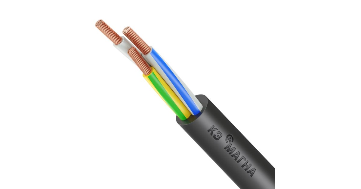 Купить Кабель КГВВнг(А)-LS 3х0.75 (N PE) 220/380-3 (м) Магна УТ000029458 Магна оптом в Москве