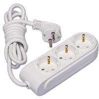 Удлинитель 3х7м с заземл. 16А IP20 защ. шторки N3210073 - Makel