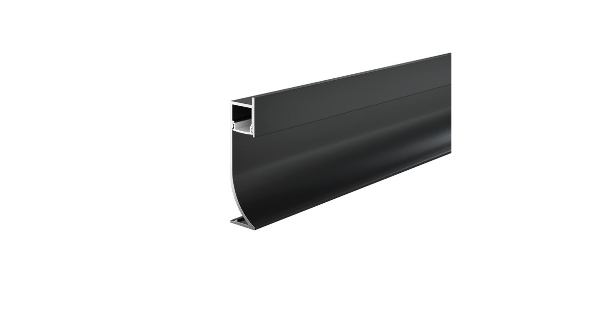 Купить Профиль алюминиевый плинтус с подсветокой 53х14 Maytoni ALM-5314-B-2M Maytoni оптом в Москве