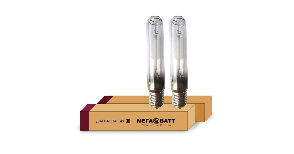 Купить Лампа газоразрядная натриевая ДНаТ 400 E40 (25) 02959 МЕГАВАТТ оптом в Москве