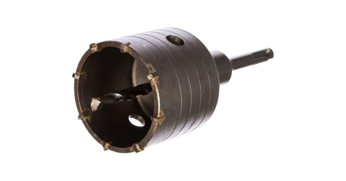 Купить Коронка по бетону М22 d68мм в сборе (коронка + хвостовик + бур) SDS plus 73/10/9/1 Вихрь оптом в Москве
