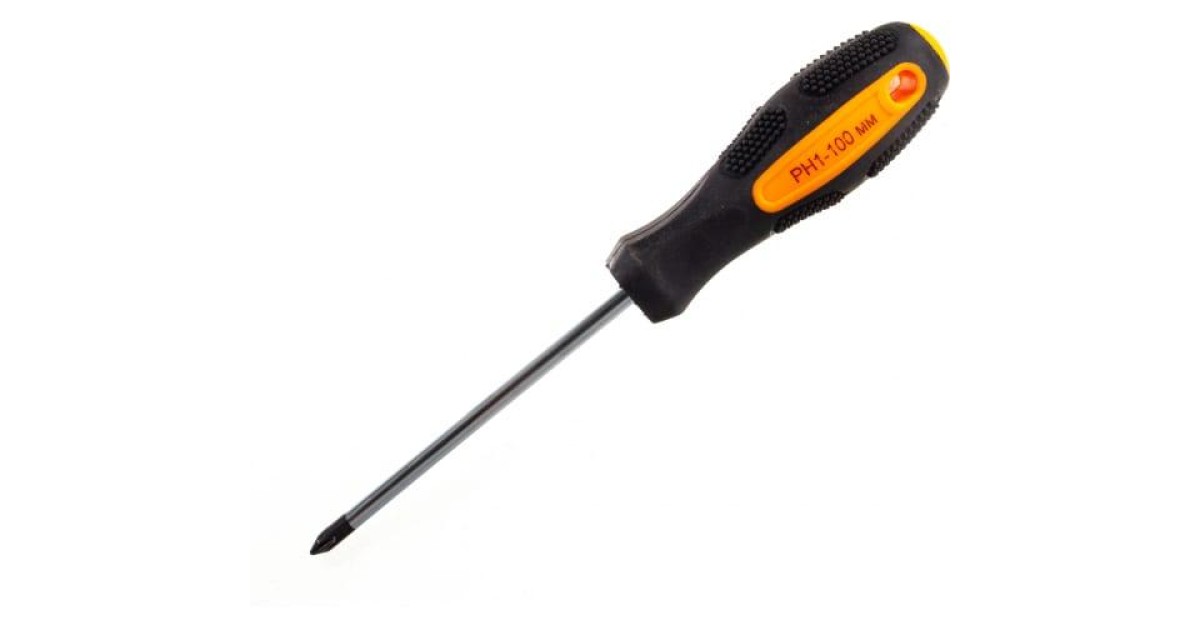 Купить Отвертка крестовая PH1 100мм 73/6/2/1 Вихрь оптом в Москве