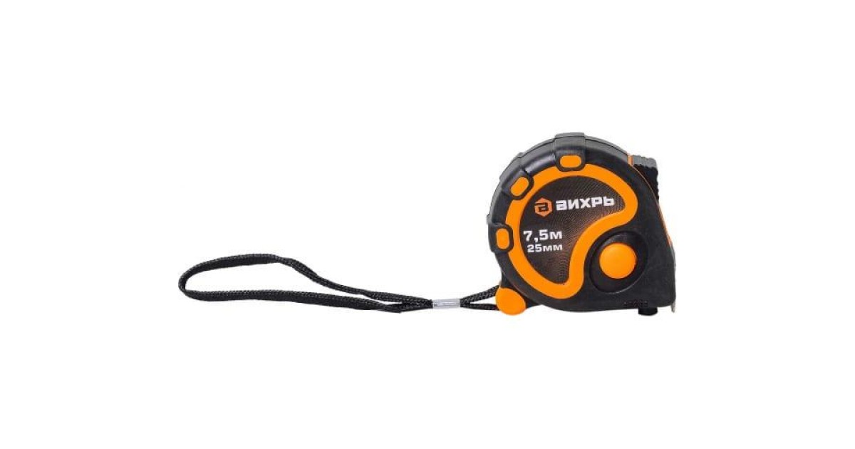 Купить Рулетка 7.5мх25мм 73/11/1/4 Вихрь оптом в Москве