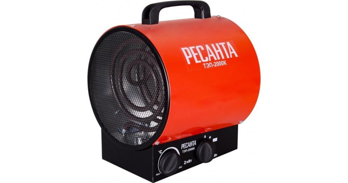 Купить Пушка тепловая электрическая ТЭП-2000К кругл. 67/1/7 Ресанта оптом в Москве