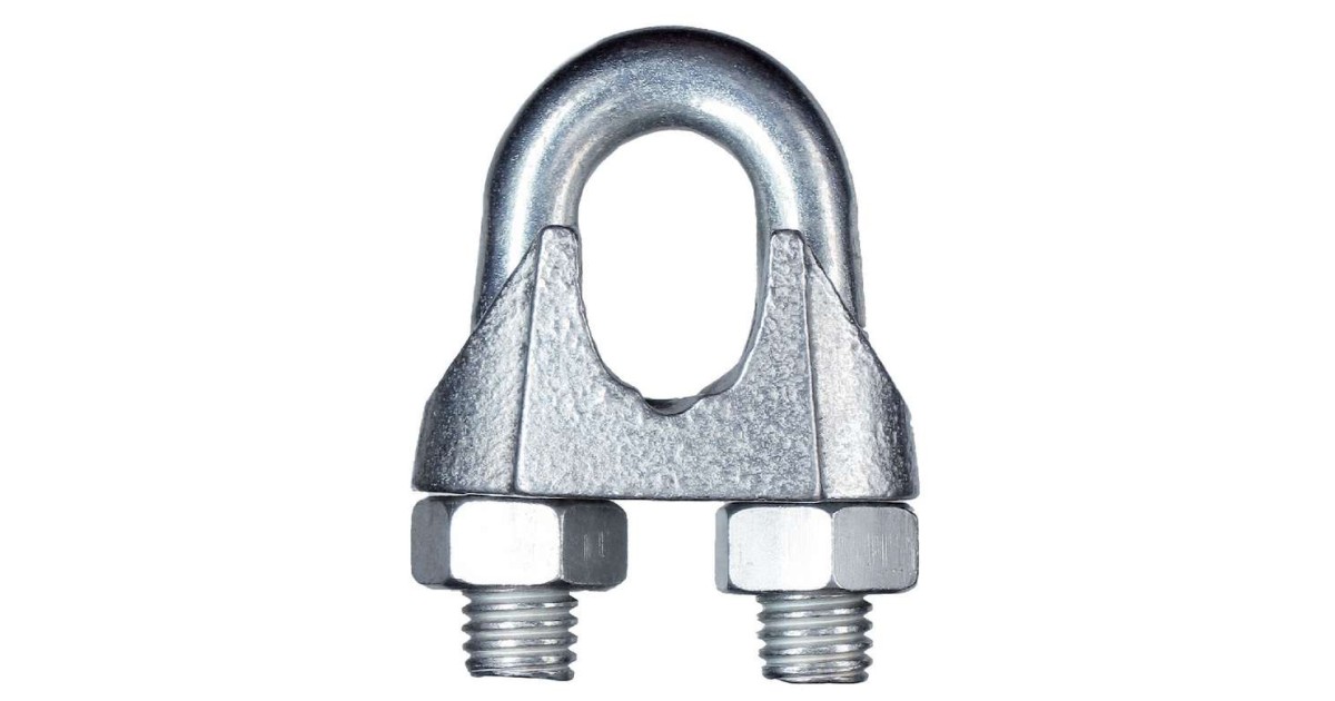 Купить Зажим для троса DIN 741 ZN М6 Партнер 18773 ПАРТНЕР оптом в Москве