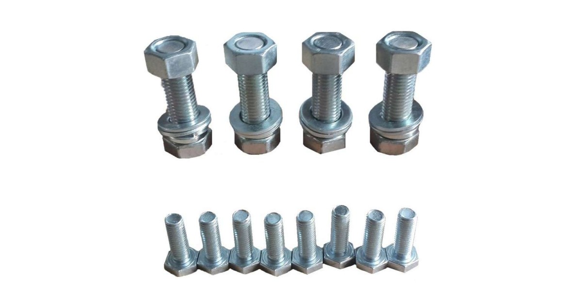 Купить Комплект крепежа для ОГК/ОКК-3/4/5/ОП1ф (болт М12х50 - 4шт; гайка М12 - 4шт; шайба С12 - 4шт; гровер С12 - 4шт) В00005713 Пересвет оптом в Москве