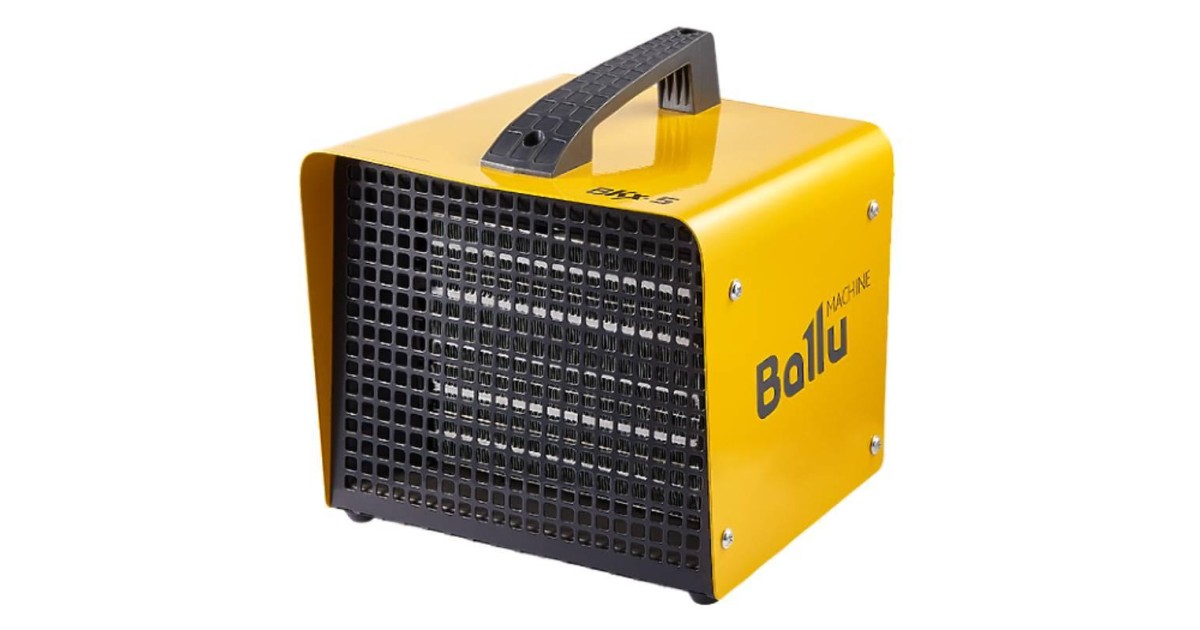 Купить Пушка тепловая BKX 3кВт 220В 250куб.м/ч BKX-5 НС-1031315 Ballu оптом в Москве