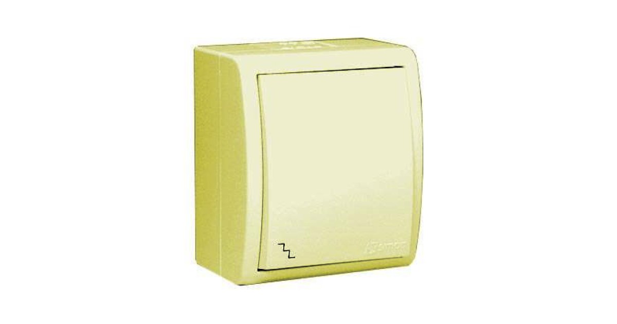 Купить Переключатель проходной 1-кл. ОП Simon 15 Aqua 10А IP54 с подсветкой винтов. зажим сл. кость Simon 1594204-031 Simon оптом в Москве