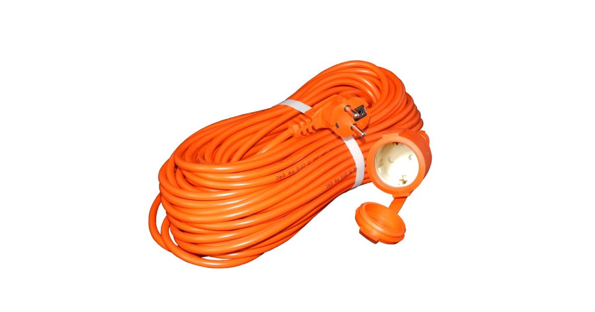 Купить Удлинитель-шнур 1х40м с заземл. 16А IP54 УШ-16 ПВС 3х1.5 с защ. крышкой 9632005 UNIVersal оптом в Москве