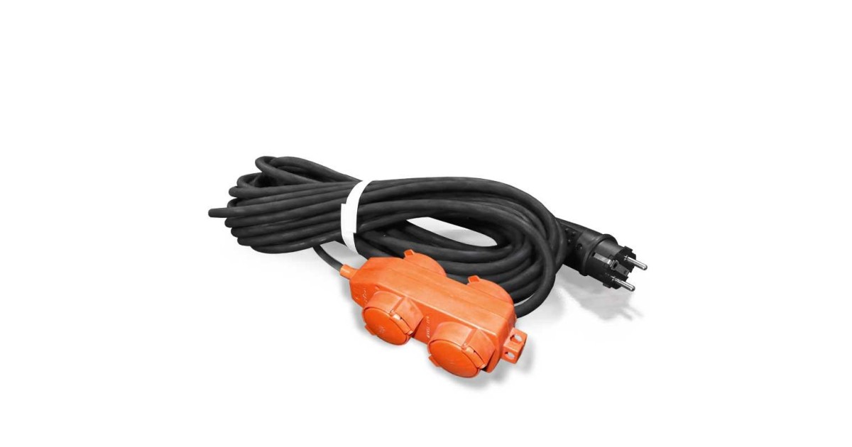 Купить Удлинитель-шнур 4х20м с заземл. 16А IP44 У16-040 КГ 3х1.5 с защ. крышкой 9634132 UNIVersal оптом в Москве