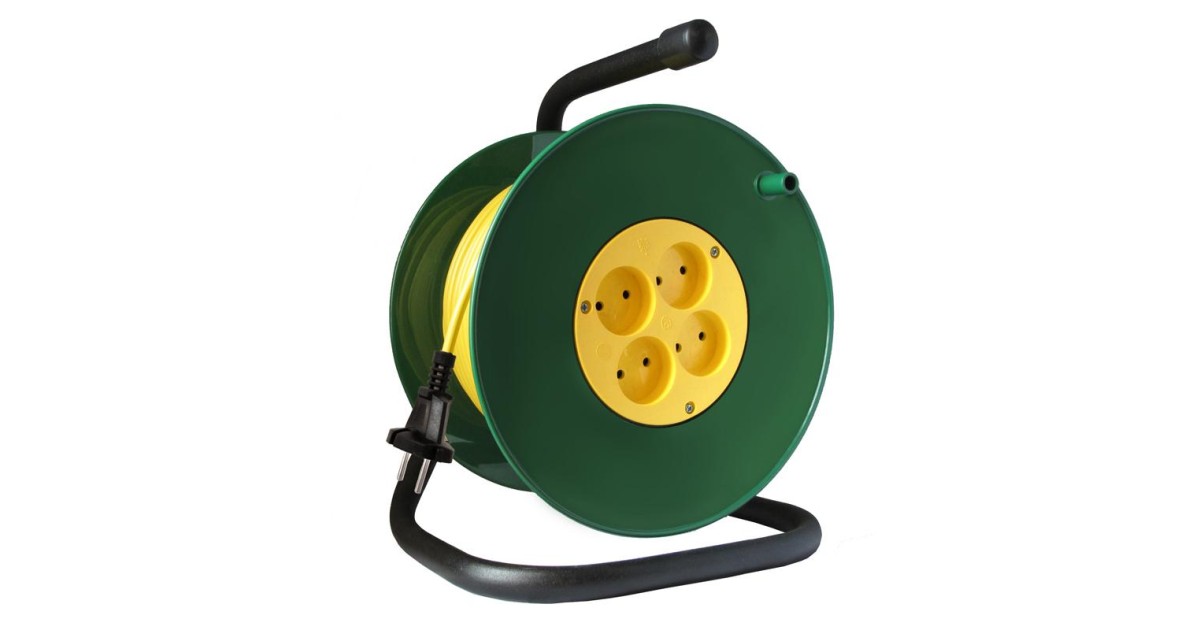 Купить Удлинитель на катушке 4х30м без заземл. 6А IP20 1.3кВт 481S-3103 Союз оптом в Москве