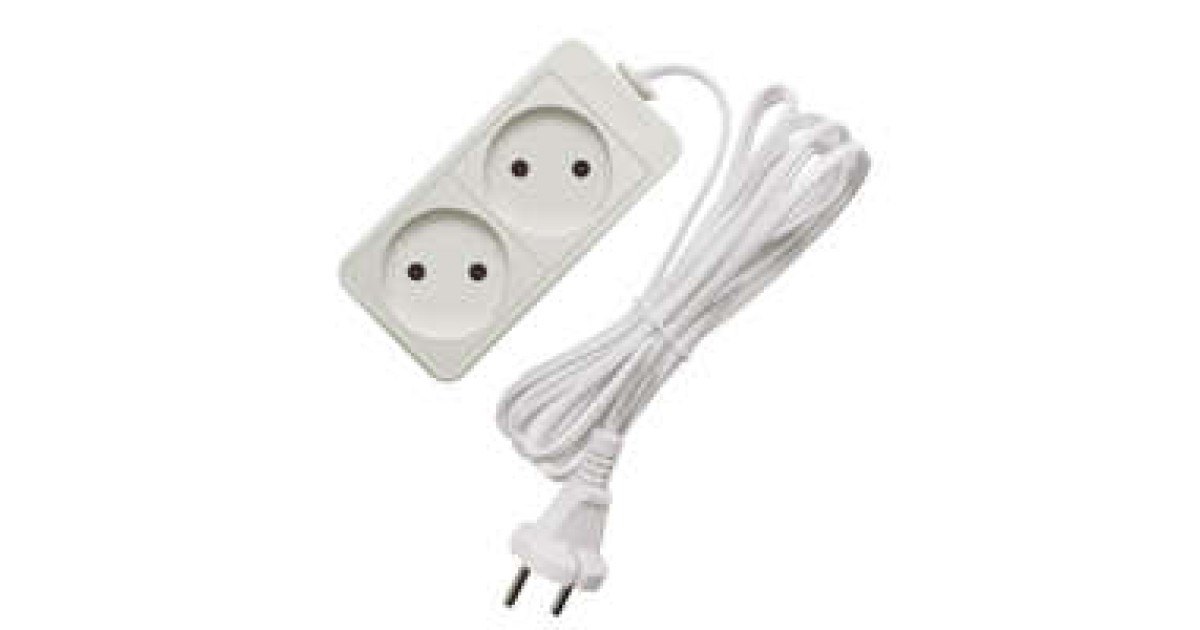 Купить Удлинитель 2х3м без заземл. 6А IP20 1.3кВт ШВВП 481S-0203 Союз оптом в Москве