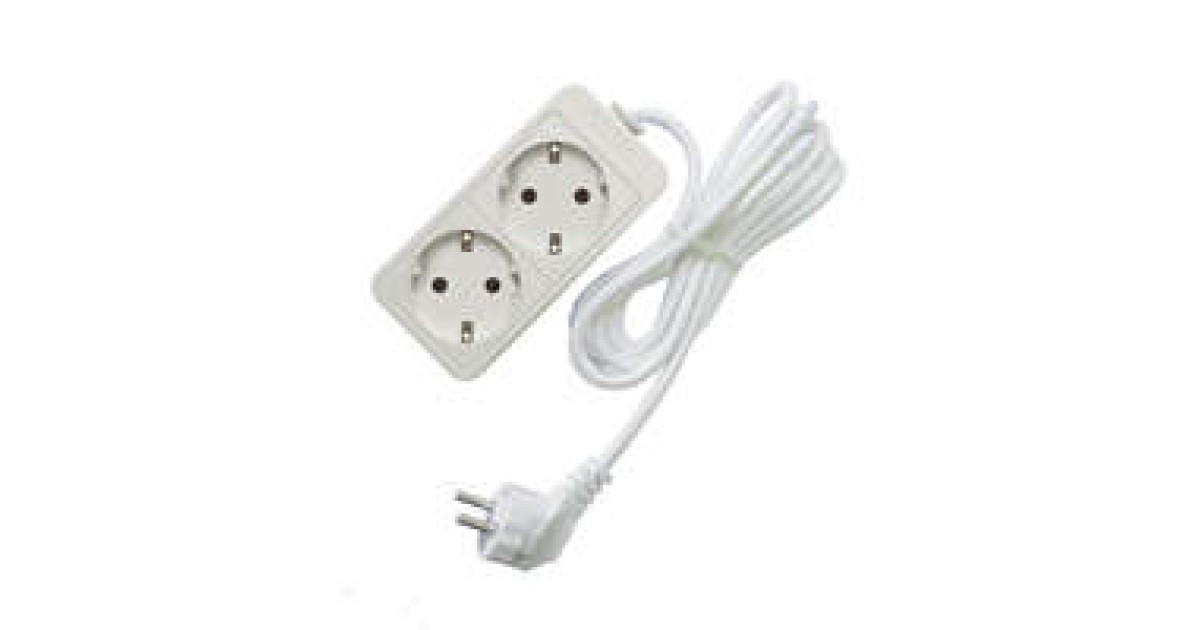 Купить Удлинитель 2х10м с заземл. 10А IP20 2.2кВт ПВС 481S-9210 Союз оптом в Москве