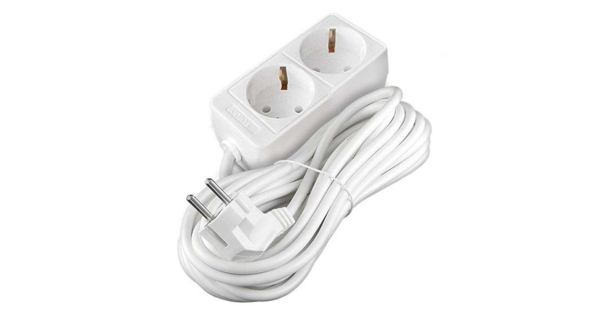 Купить Удлинитель 2х3м с заземл. 10А IP20 2.2кВт ПВС 481S-9203 Союз оптом в Москве