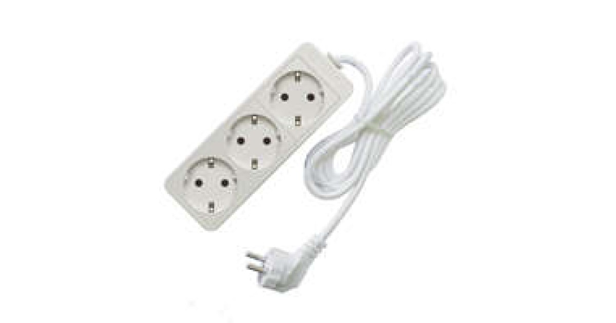 Купить Удлинитель 3х1.5м с заземл. 16А IP20 3.5кВт ПВС 481S-6301 Союз оптом в Москве