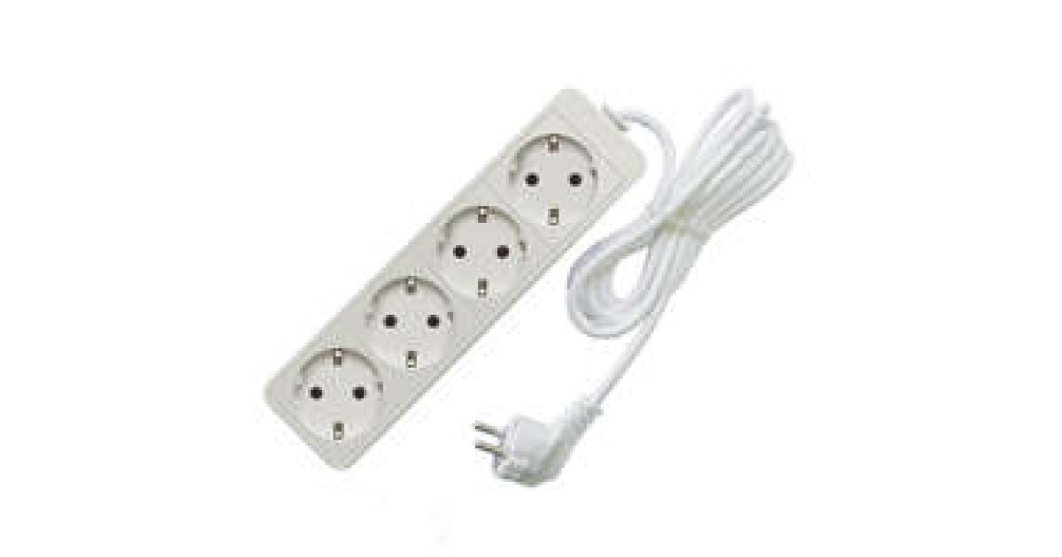 Купить Удлинитель 4х1.5м с заземл. 16А IP20 3.5кВт ПВС 481S-6401 Союз оптом в Москве