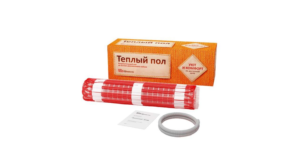 Купить Комплект "Теплый пол" (мат) WSM 580Вт/3.85кв.м 100035657400 Warmstad оптом в Москве
