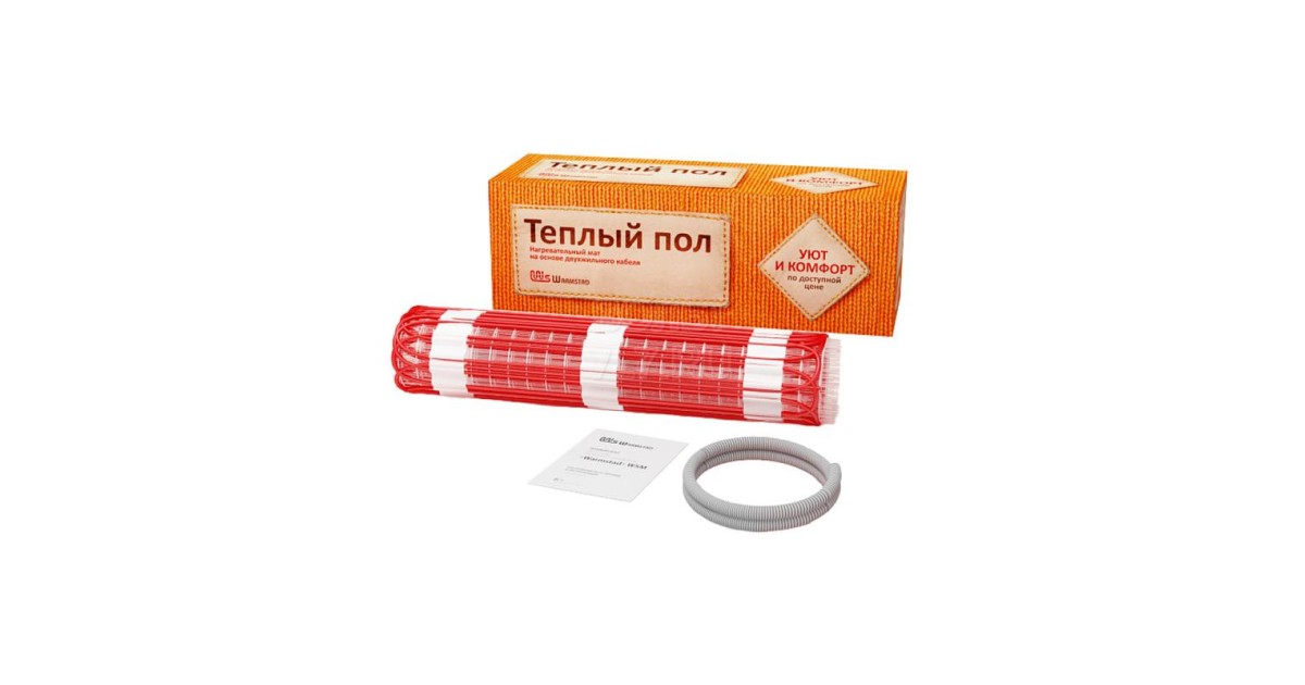 Купить Комплект "Теплый пол" (мат) WSM 1530Вт/10.2кв.м 100035685500 Warmstad оптом в Москве