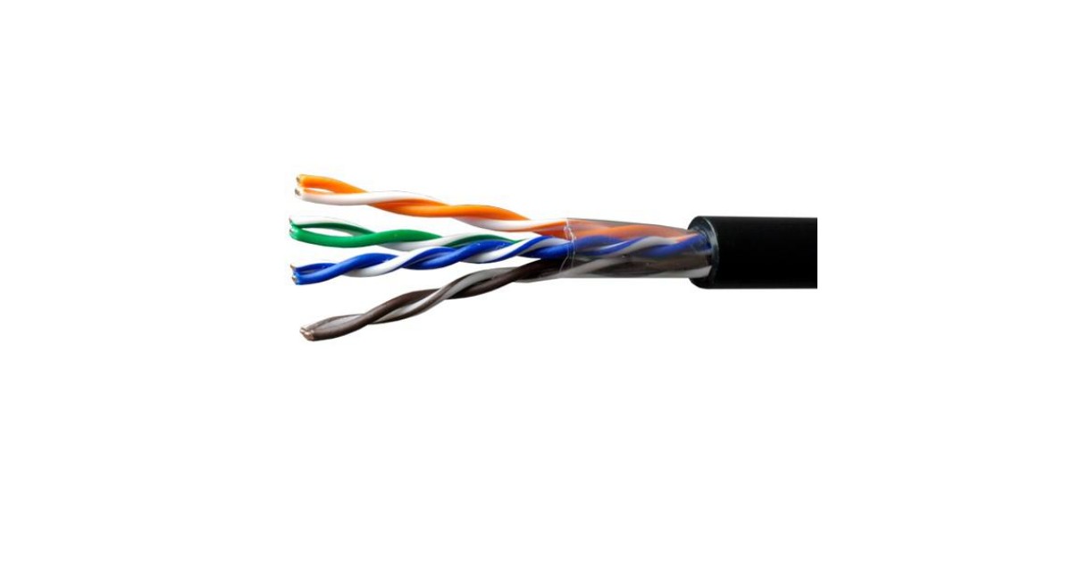 Купить Кабель витая пара U/UTP кат.5E 4х2х24AWG solid Cu PE Out. Premium 305м (м) 01-0311-2 SUPRLAN оптом в Москве