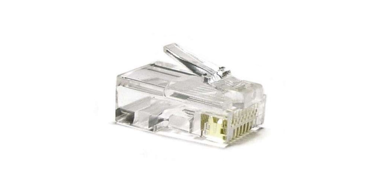Купить Разъем RJ45 (8P8C) кат.5E U/UTP (уп.100шт) 10-0209 SUPRLAN оптом в Москве