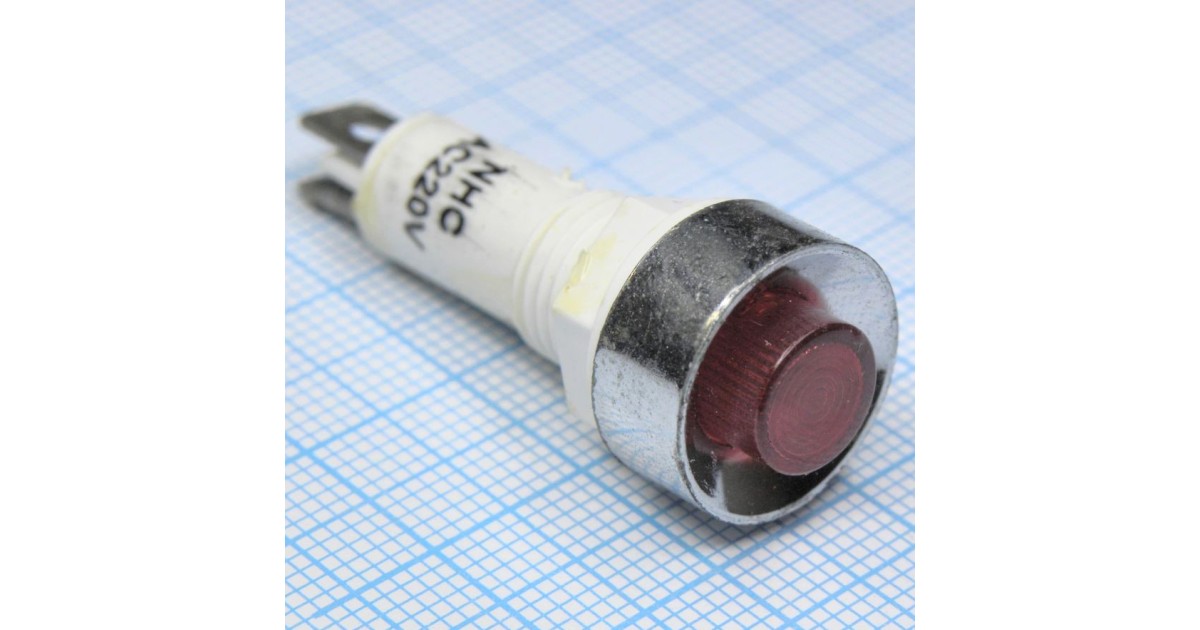 Купить Лампа NHC 220v красная . оптом в Москве