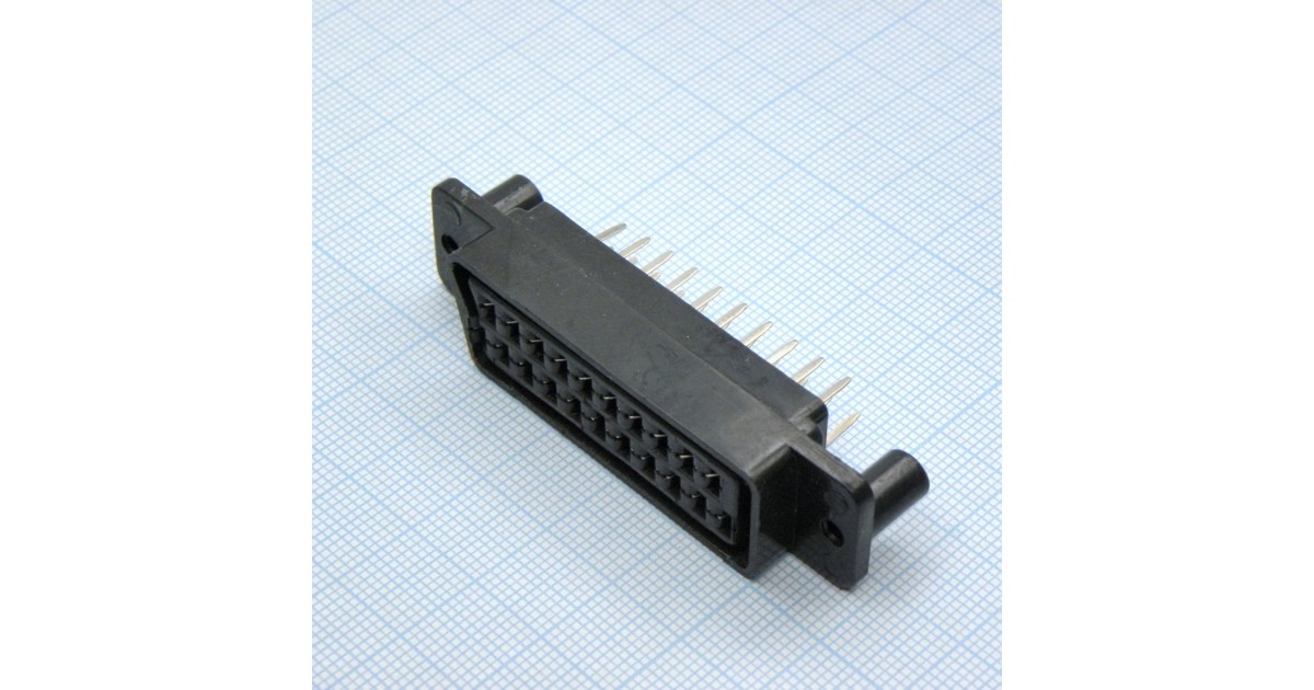 Купить СКАРТ розетка на плату прям. . оптом в Москве